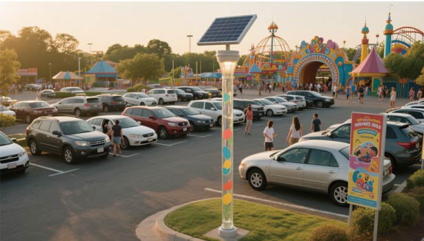 Solar Street Light Pole